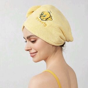 Tweety Hair Towel Wrap